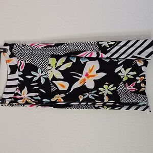 Black/Colorful Skirt Size XL